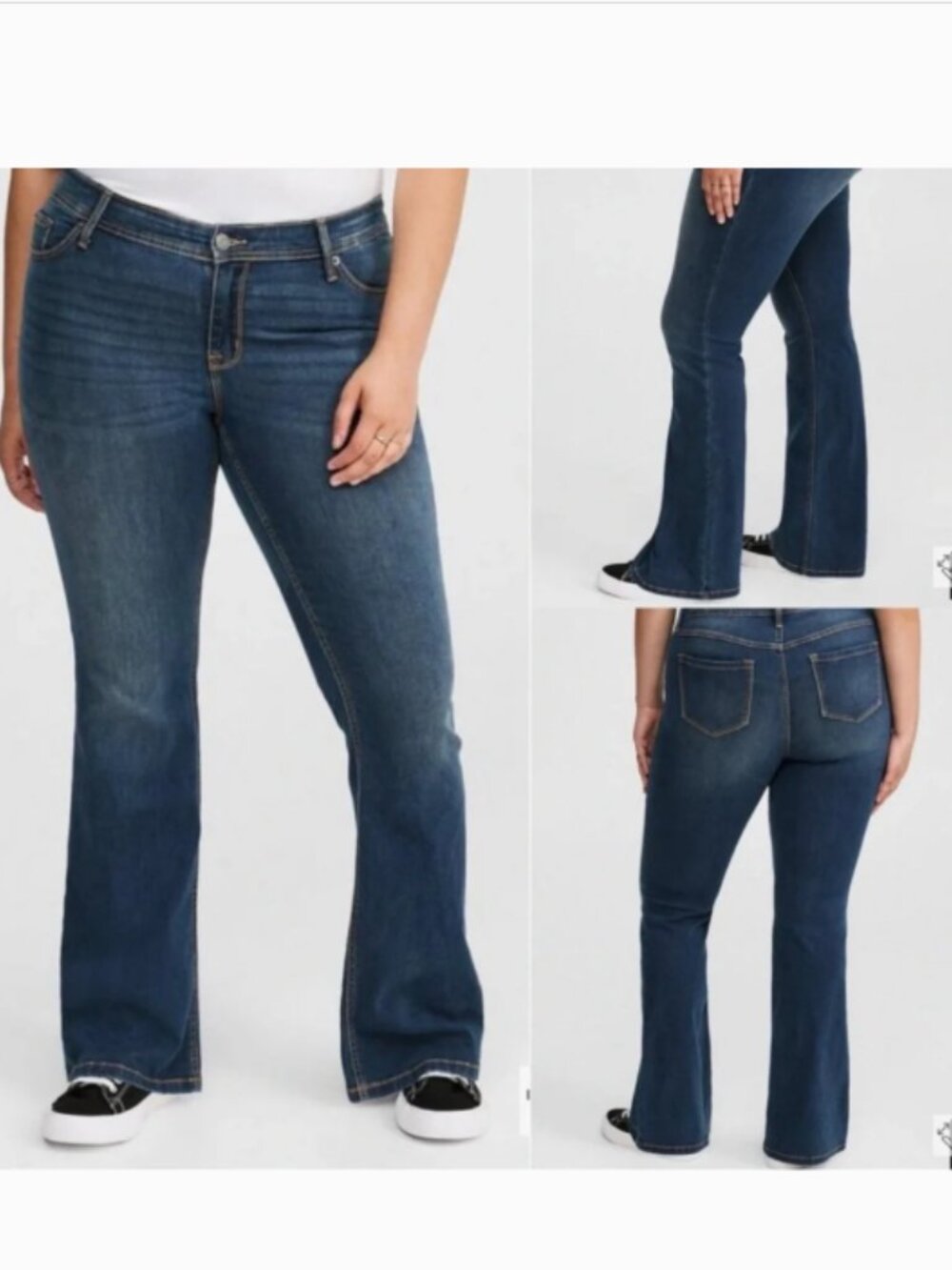 Torrid Luxe Slim Boot Cut Jeans Size 16XS